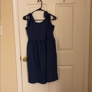 Bow-Tie Mini Dress